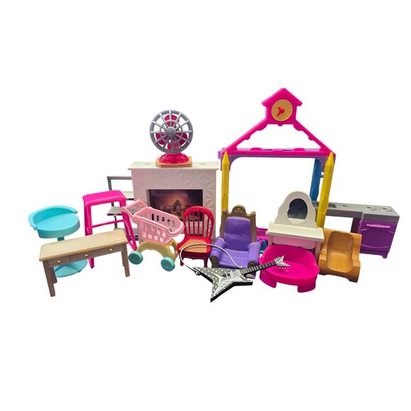 Dollhouse Furniture Toy Large Lot Mixed Scales - Picture 10 of 10